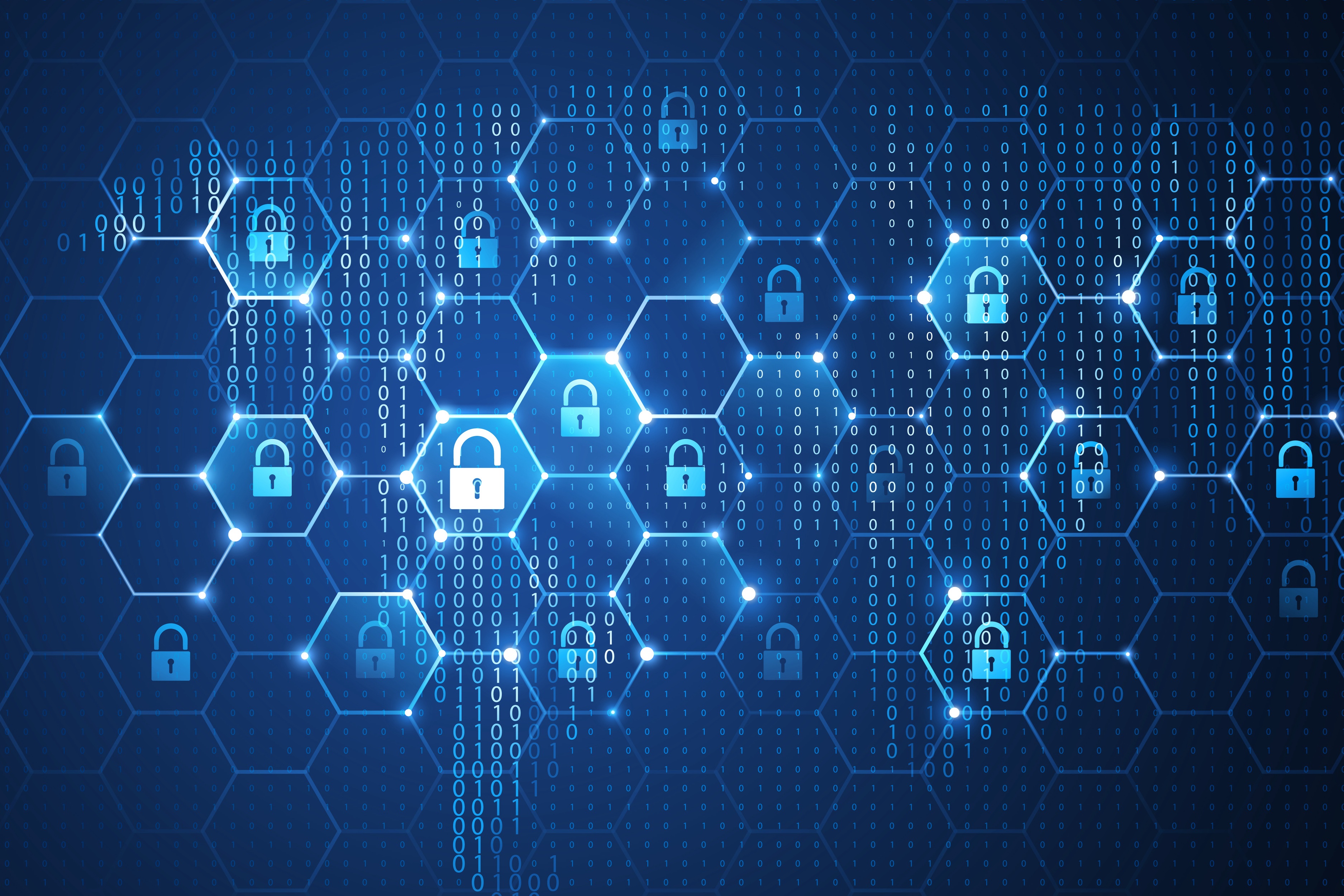 Abstract representation of cybersecurity