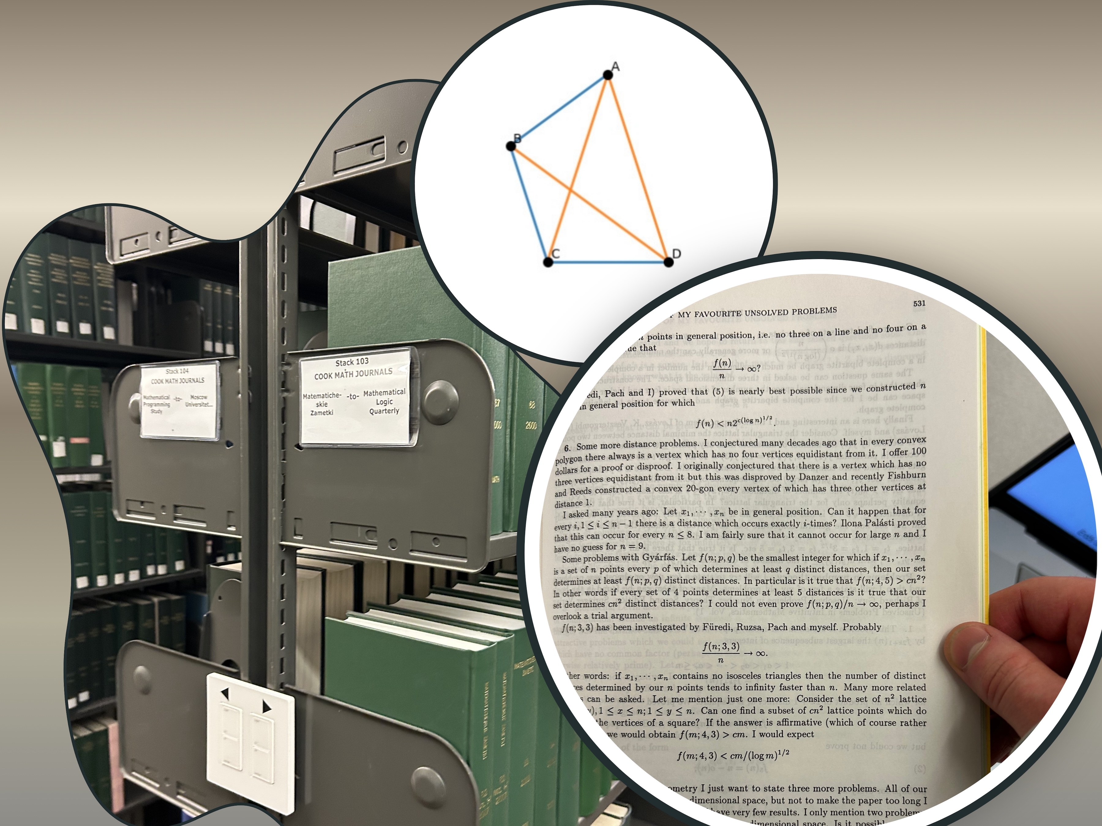 Original book source for Erdős problem solved with AI