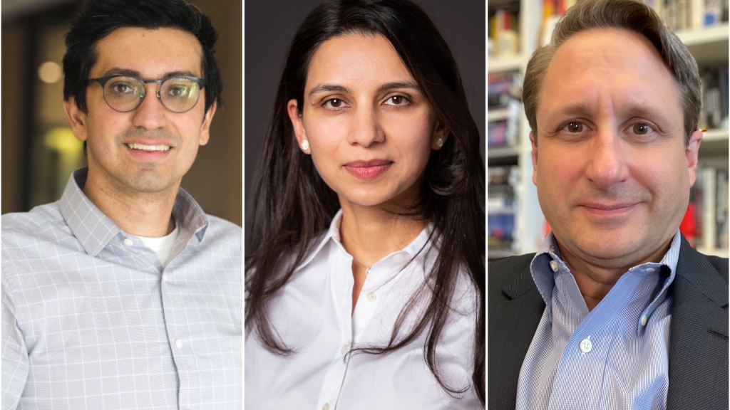 Soroush Vosoughi, Neeti Pokhriyal, and Benjamin Valentino.