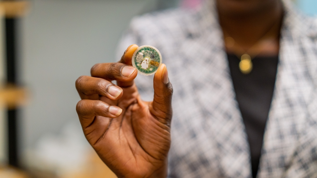 A wearable glucose monitor