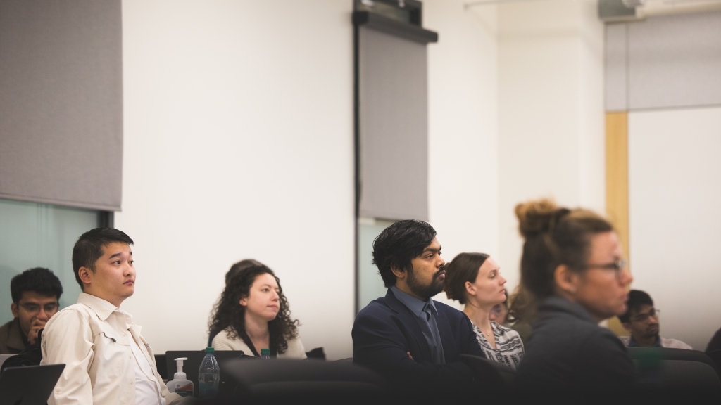 Attendees of the AI and Student Mental Health Symposium