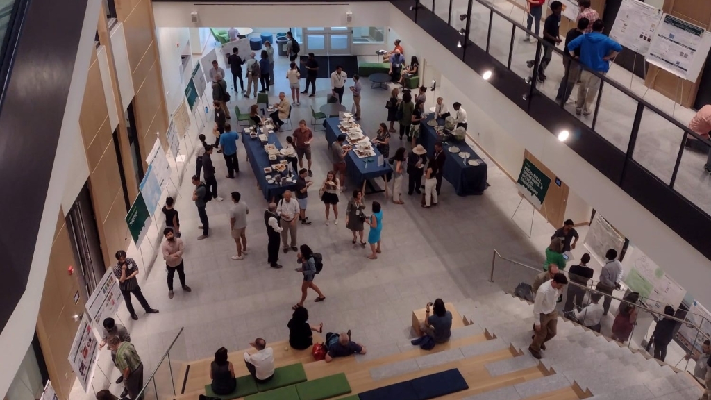 Poster session at the ECSC building